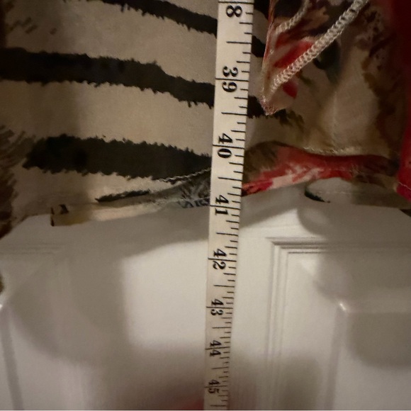 Asymmetrical Animal Print maxi Skirt small Tunique - Picture 4 of 7